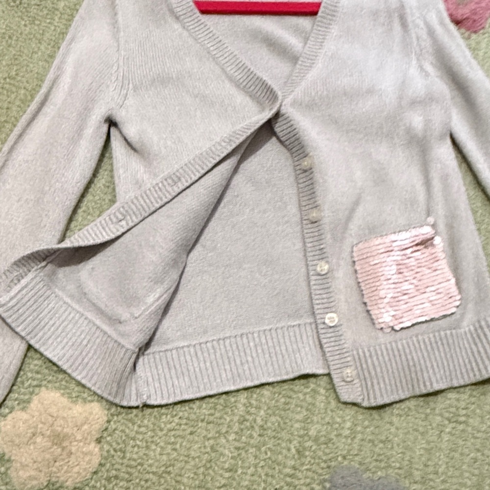 Kids / Girls Gray Cardigan Set/Bundle - Picture 10 of 12